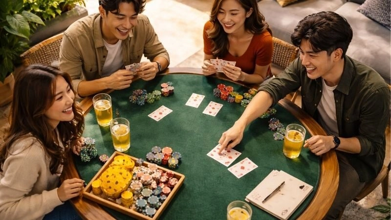 Sự khác biệt giữa chơi bài vui vẻ và nghiện cờ bạc
